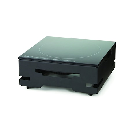 Rosseto Serving Solutions Multi-Chef Sngl Touch Top Induction Heater 120V- 60H with 5 Black Matte Base SM381